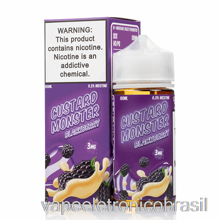 Vape Vaporesso Blackberry - Monstro De Creme - 100ml 0mg